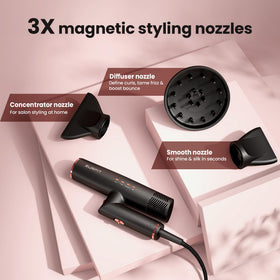 Surfit Hair Dryer foldable travel design saves space on trips.