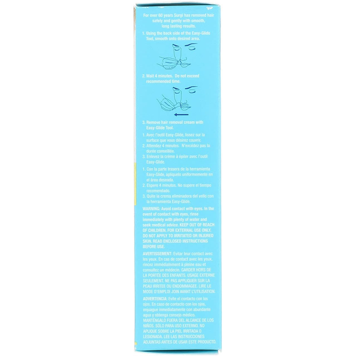 Surgiwax Aloe Vera and Cucumber formula helps soothe skin