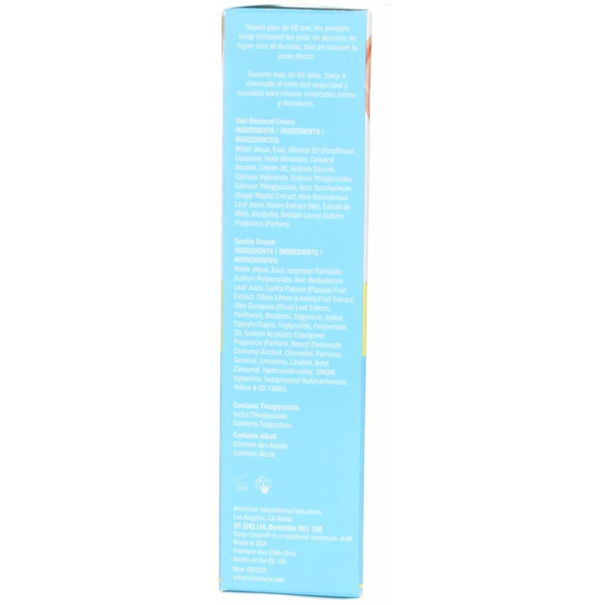 Surgiwax dermatologist-tested formula designed for sensitive skin