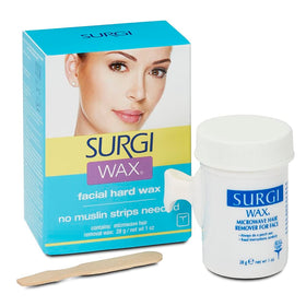 Surgiwax upper lip, cheek, and brow waxing for precise results.