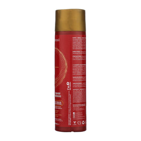 Surya Brasil Color Fixation Restorative Shampoo pour demonstrates gentle cleansing for color-treated hair.