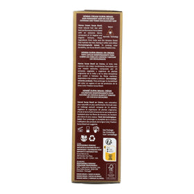 Surya Brasil Henna Cream Ash Blonde applicator glove with bottle preparing tint