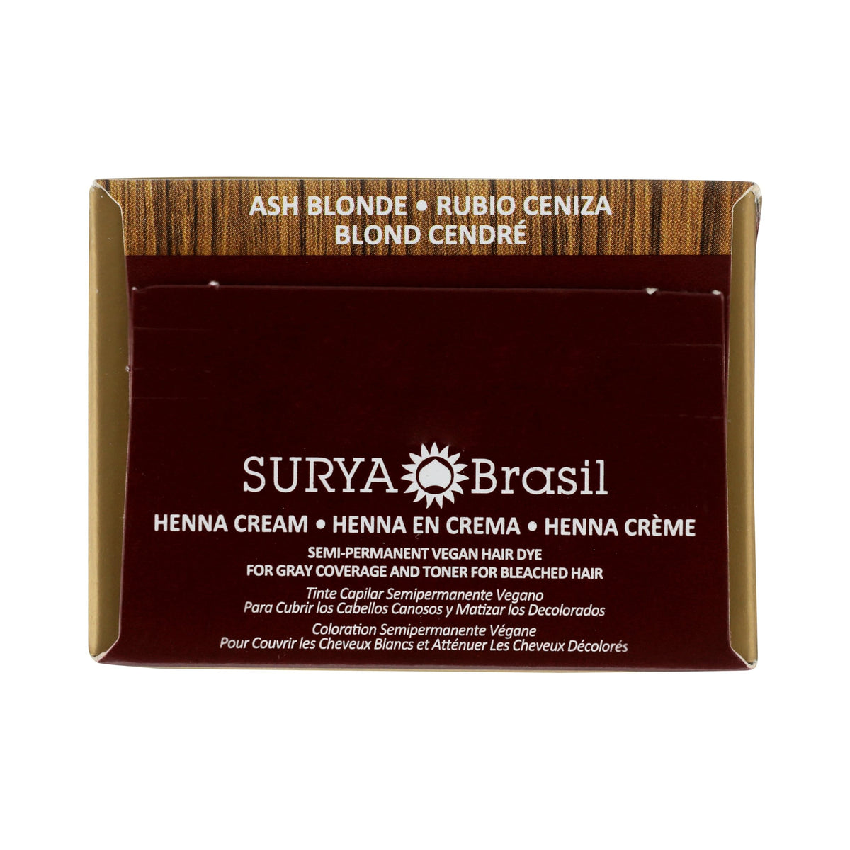 Surya Brasil Henna Cream Ash Blonde finished hair hydrated and smooth