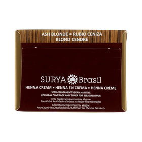 Surya Brasil Henna Cream Ash Blonde finished hair hydrated and smooth