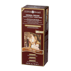 Surya Brasil Henna Cream Golden Blonde delivers gray coverage with shine.