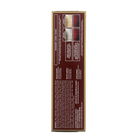 Surya Brasil Henna Cream Mahogany color swatch reveals deep mahogany shade.