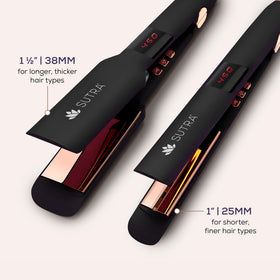 SUTRA IR2 flat iron with digital temperature control for precise settings