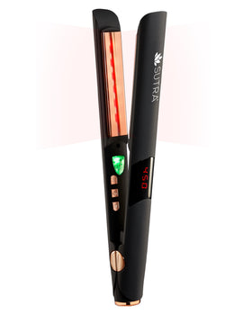 Sutra IR2 rose-gold-plates deliver a silky frizz-free finish with titanium glide.