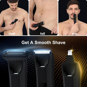 Suttik Manscape nose trimmer for safe nose hair removal