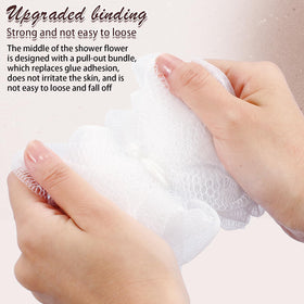 Suttmin hotel spa loofah sponge for easy bathroom refresh