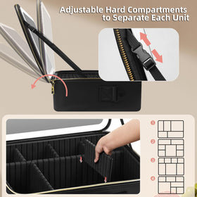 Suupvaor adjustable compartments for customizable layout