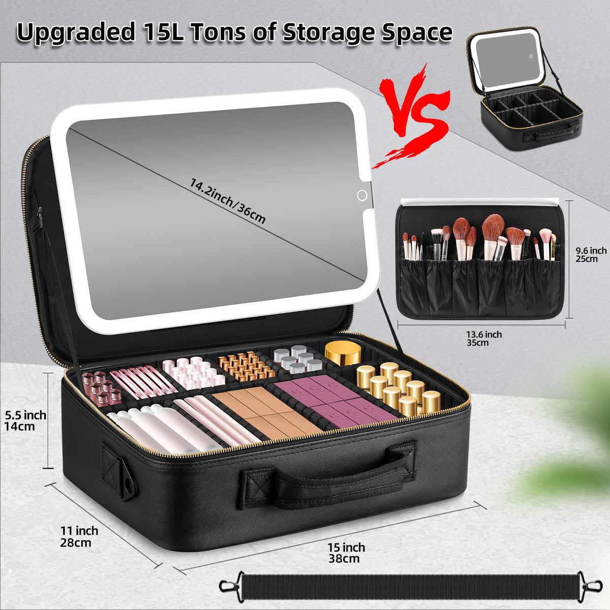 Suupvaor three color light settings for accurate reflection