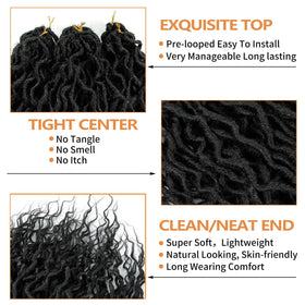 SuyiIRL Ombre color options showcase versatility for different occasions.