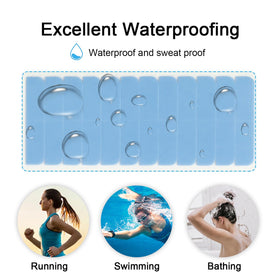 SUYYA waterproof adhesive tape tabs in blue for daily wear.
