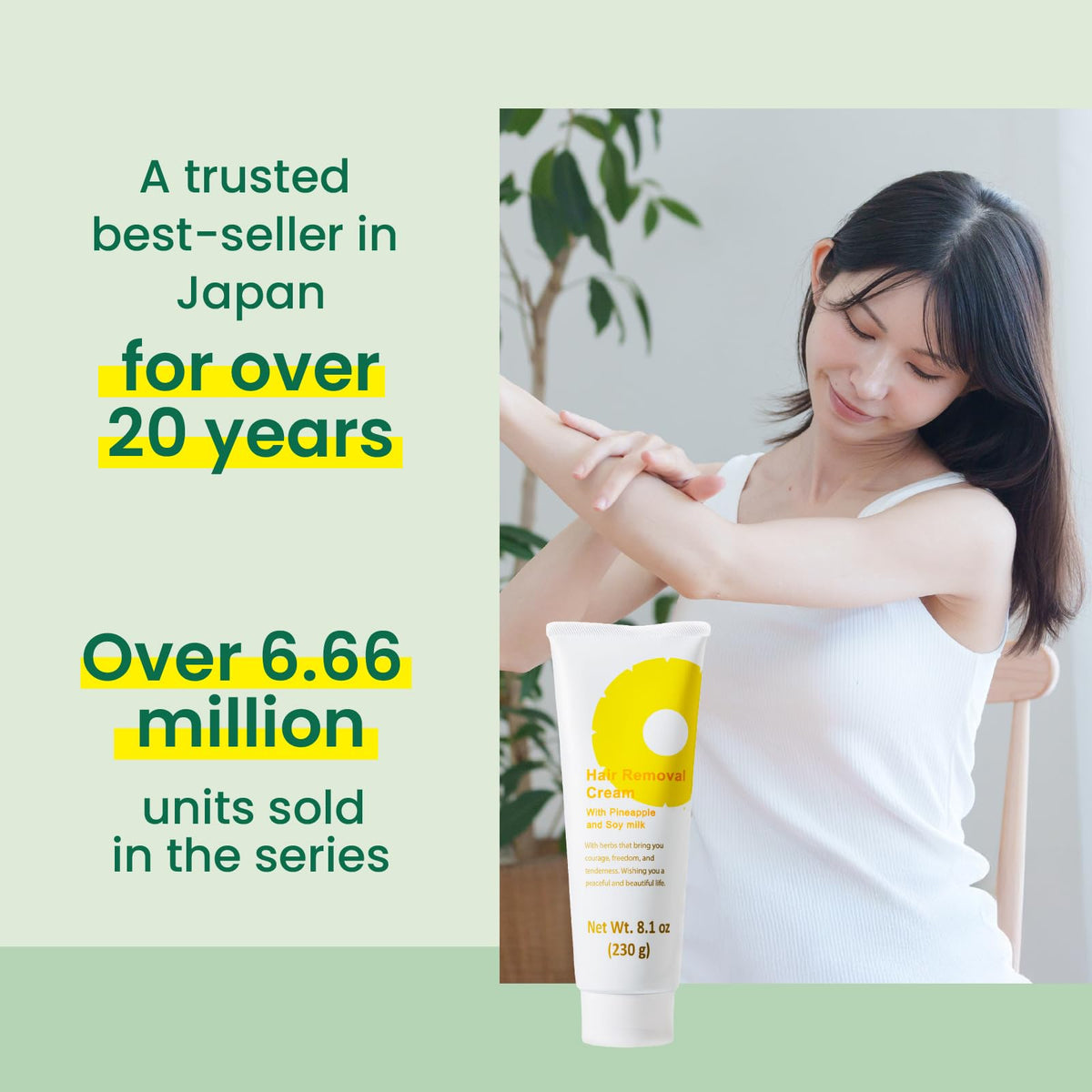 Papain exfoliant action within SUZUKI HERB LABORATORY cream helps unclog pores gently.
