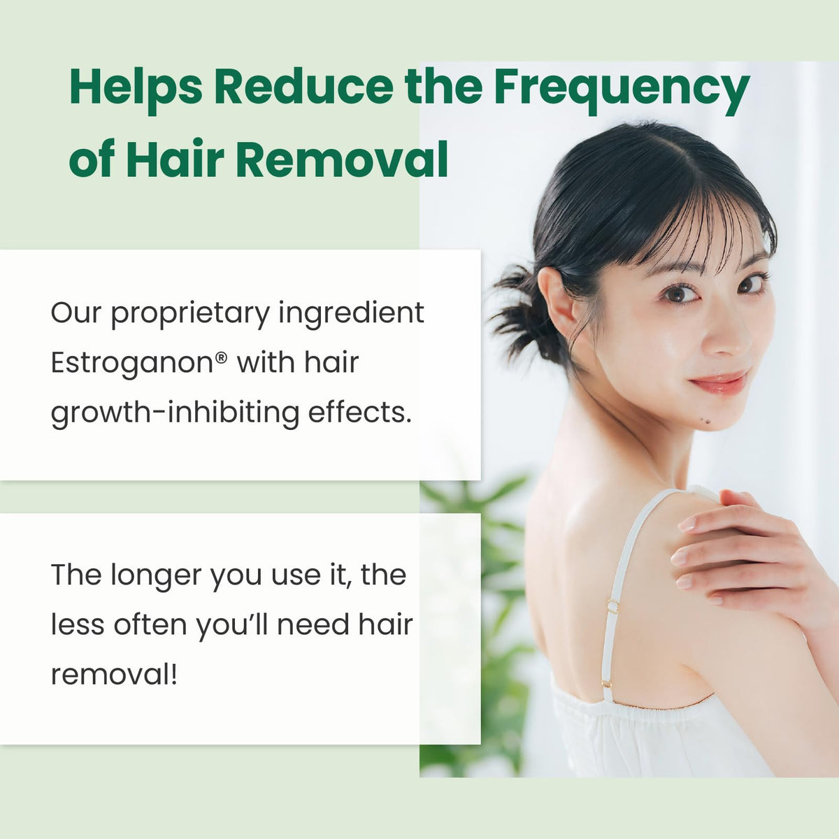 SUZUKI HERB LABORATORY cream texture showing easy 5-10 minute use.