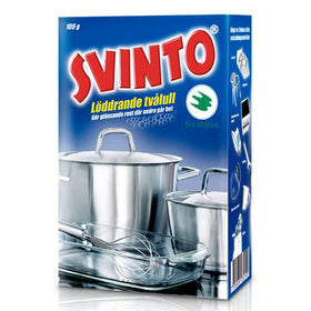 Svinto Steel Wool Soap pack shot ready for use in quick cleaning