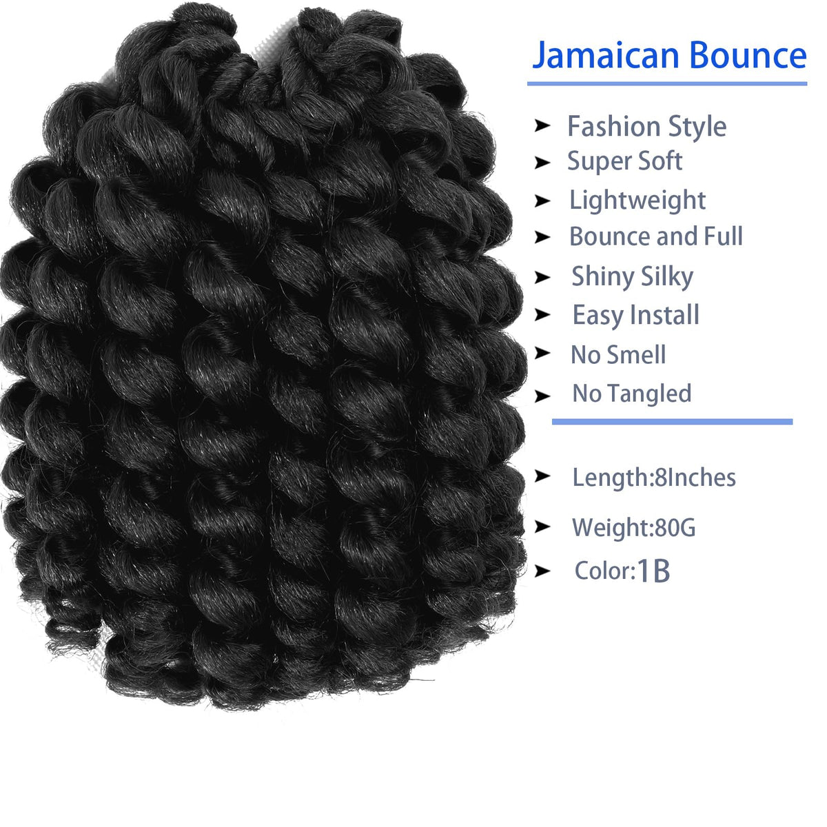 Svolna Ringlet Wand Curl 8in closeup emphasizing curl pattern and realistic texture in 1B.