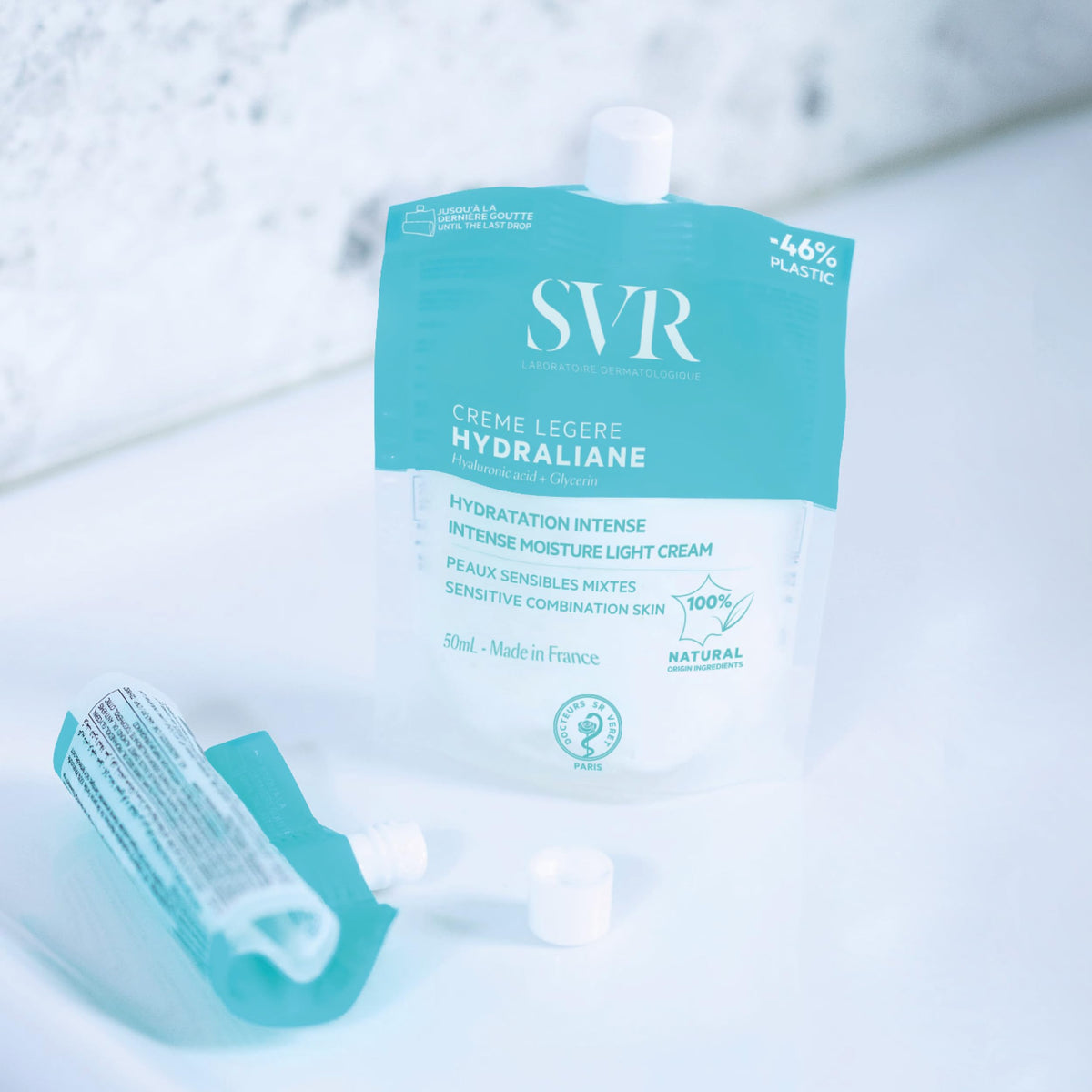 SVR Hydraliane ingredients hyaluronic acid and glycerin for moisture retention