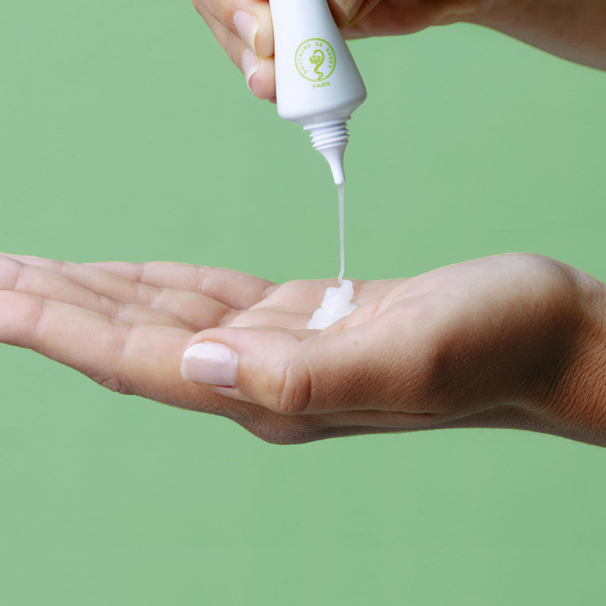 SVR Sebiaclear Active Gel-Cream texture close-up shows lightweight, non-greasy finish.