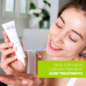 SVR Sebiaclear Active Gel-Cream for sensitive skin formula shown.