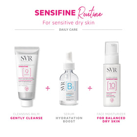SVR Sensifine Hydra fragrance-free formula in a compact packaging.
