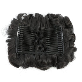 SWACC synthetic fiber mimics real hair for affordable styling options.