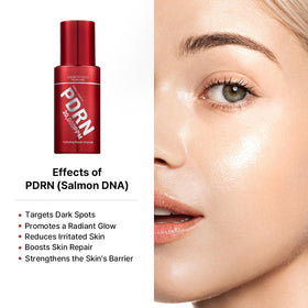 SWANICOCO Premium PDRN serum packaging display emphasizing luxury hydration and barrier support.