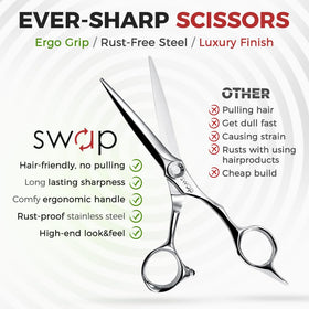 SWAP SUS440C steel blade shown with heat treatment for longevity