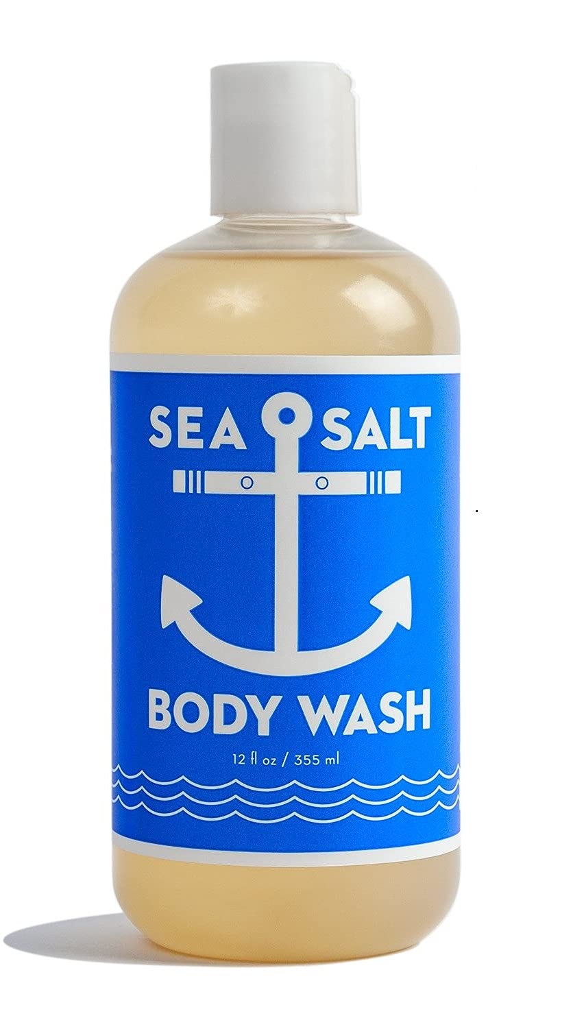 Swedish Dream Sea Salt Body Wash bottle with ocean-inspired scent and nourishing formula