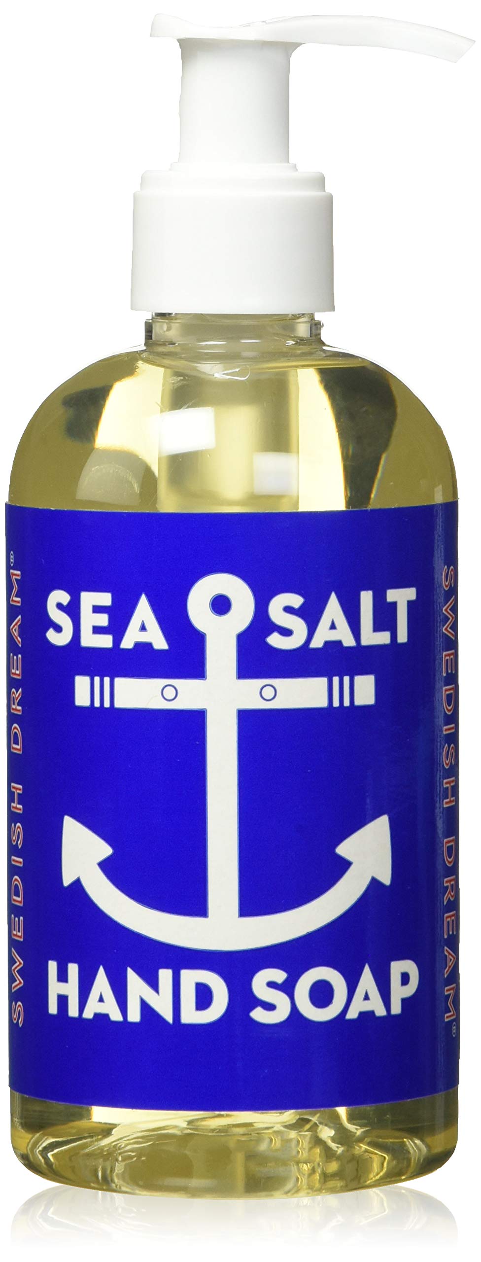 Swedish Dreams Sea Salt Hand Soap bottle with refreshing, gentle lather
