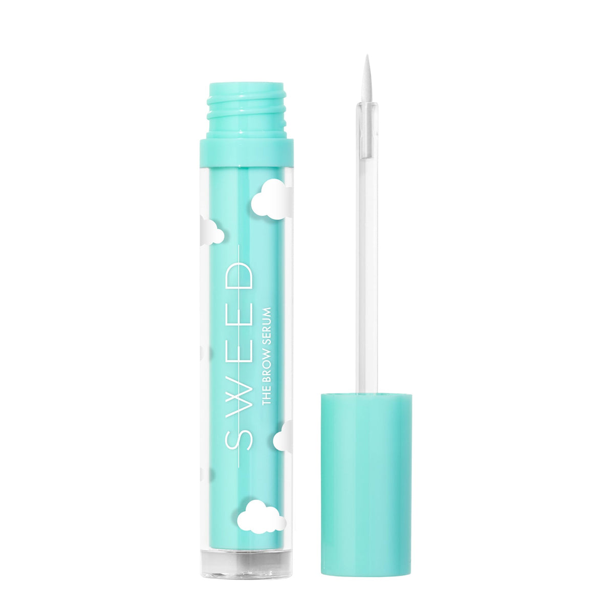 SWEED Brow Serum compact packaging is travel-friendly.