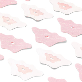 Lip patches staying in place during sleep demonstrates comfortable overnight wear