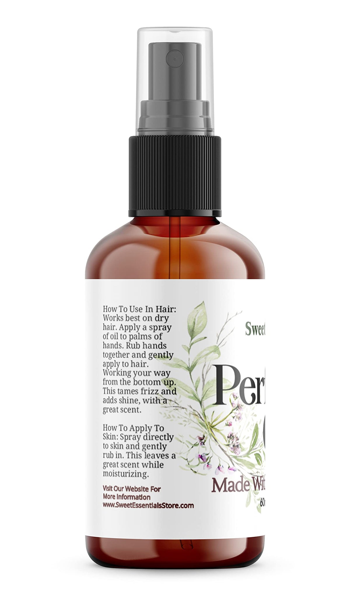 Sweet Essentials Jasmine Vanilla pulse-points application on wrists and neck.