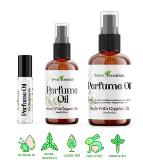 Sweet Essentials Shampure coconut oil base nourishes hair while scent lasts.