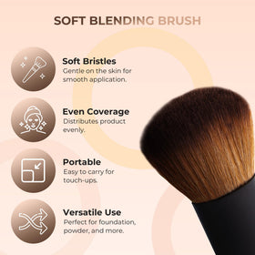 Sweet Face Minerals application swirls demonstrate easy, even color distribution.