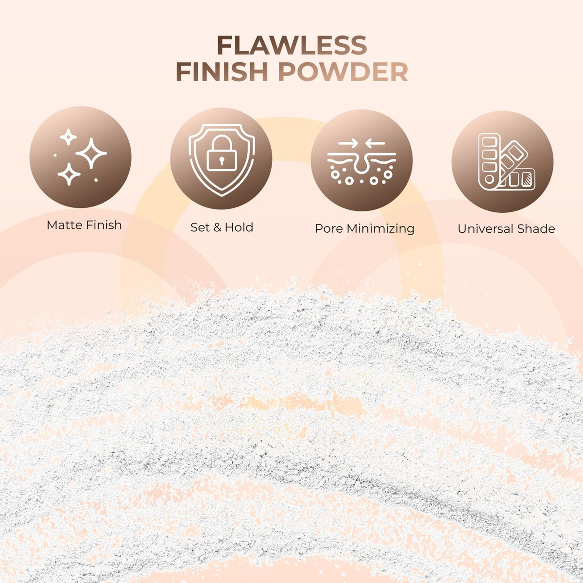 Sweet Face Minerals kabuki brush for seamless, even product buffing.