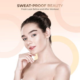 Sweet Face Minerals travel case shows a compact, portable makeup kit.