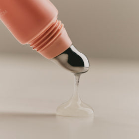 Closeup of SWEET JULY SKIN Lip Treatment cap for easy application.