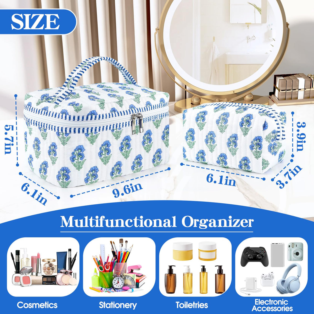 Sweet Lion pack-ready travel setup shown with suitcase.