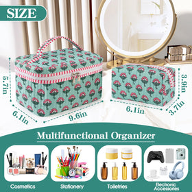 Sweet Lion portable travel bag pair fits in purse or suitcase for organization