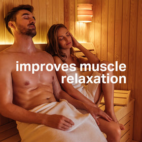 Sweet Vibes Sauna Sauce close-up reveals minty texture and cooling effect.