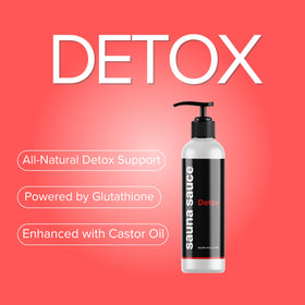 Sweet Vibes Sauna Sauce Detox texture-application demonstrates quick absorption without residue.
