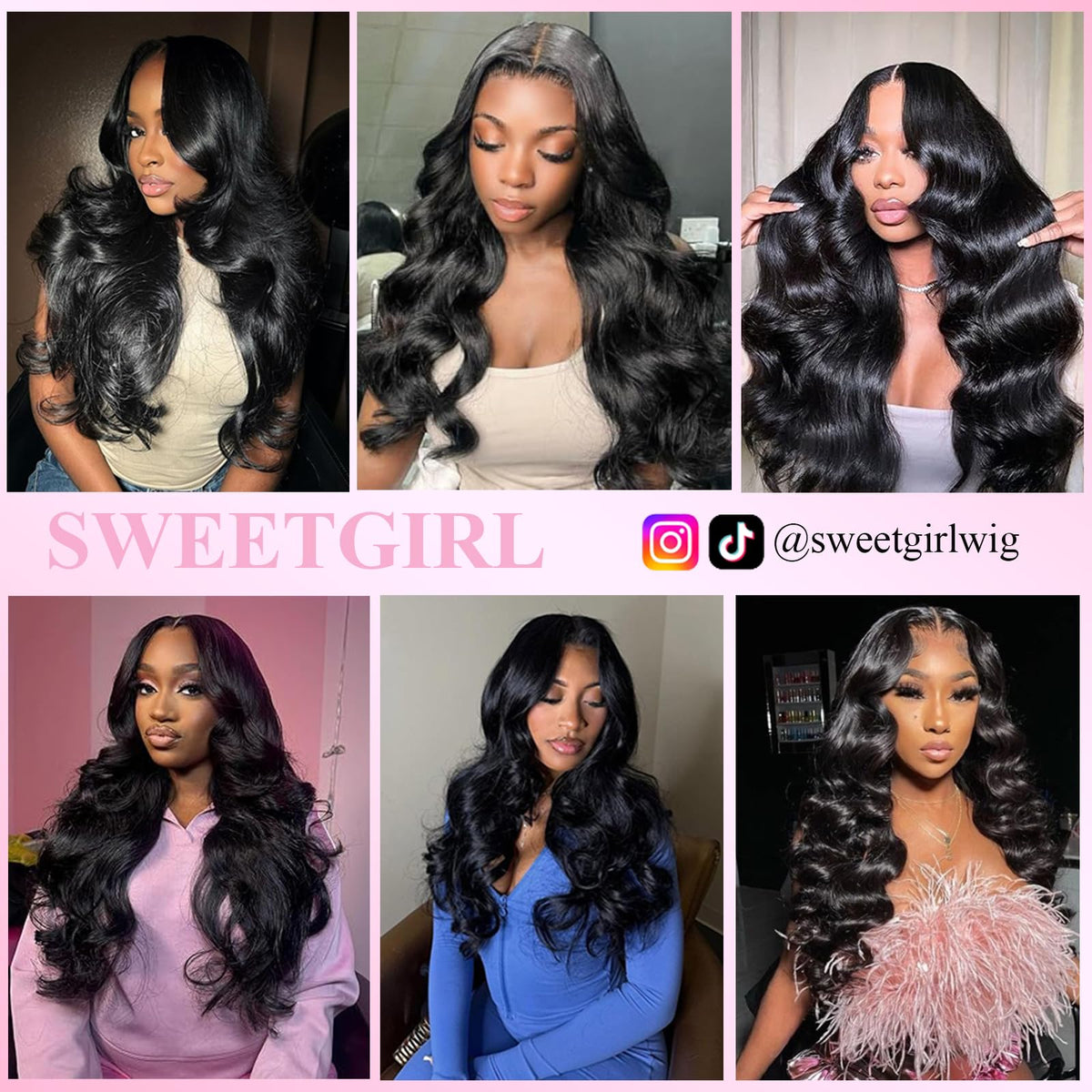 SweetGirl bundles suit sew-in or quick weave for versatile everyday looks.