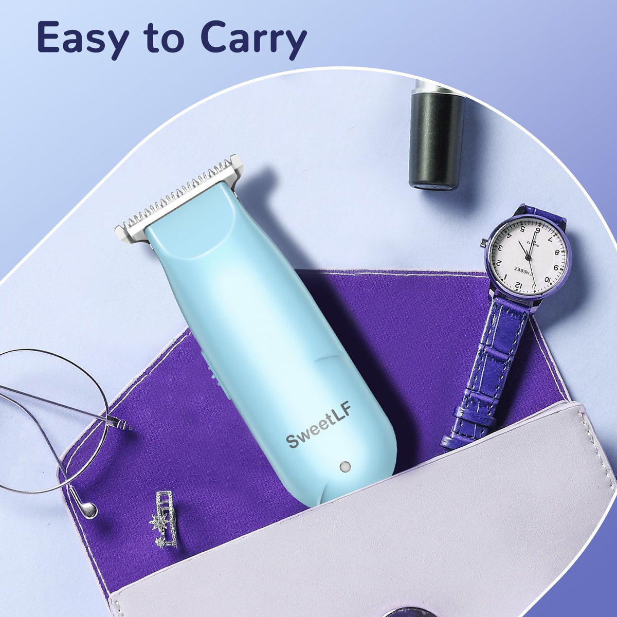 SweetLF USB-rechargeable clippers with 45-minute cordless use