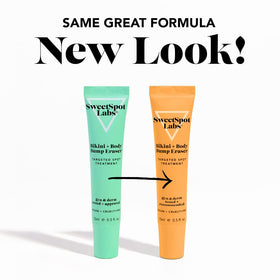 SweetSpot Labs spot treatment close-up highlighting key active ingredients