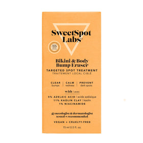 SweetSpot Labs texture on skin after application shows quick absorption