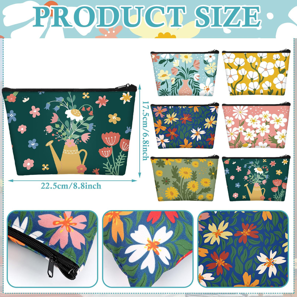 Sweetude multicolor set ready for cosmetics or school supplies.
