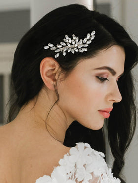 SWEETV adjustable branch hair clip contours to your hairstyle while staying secure.
