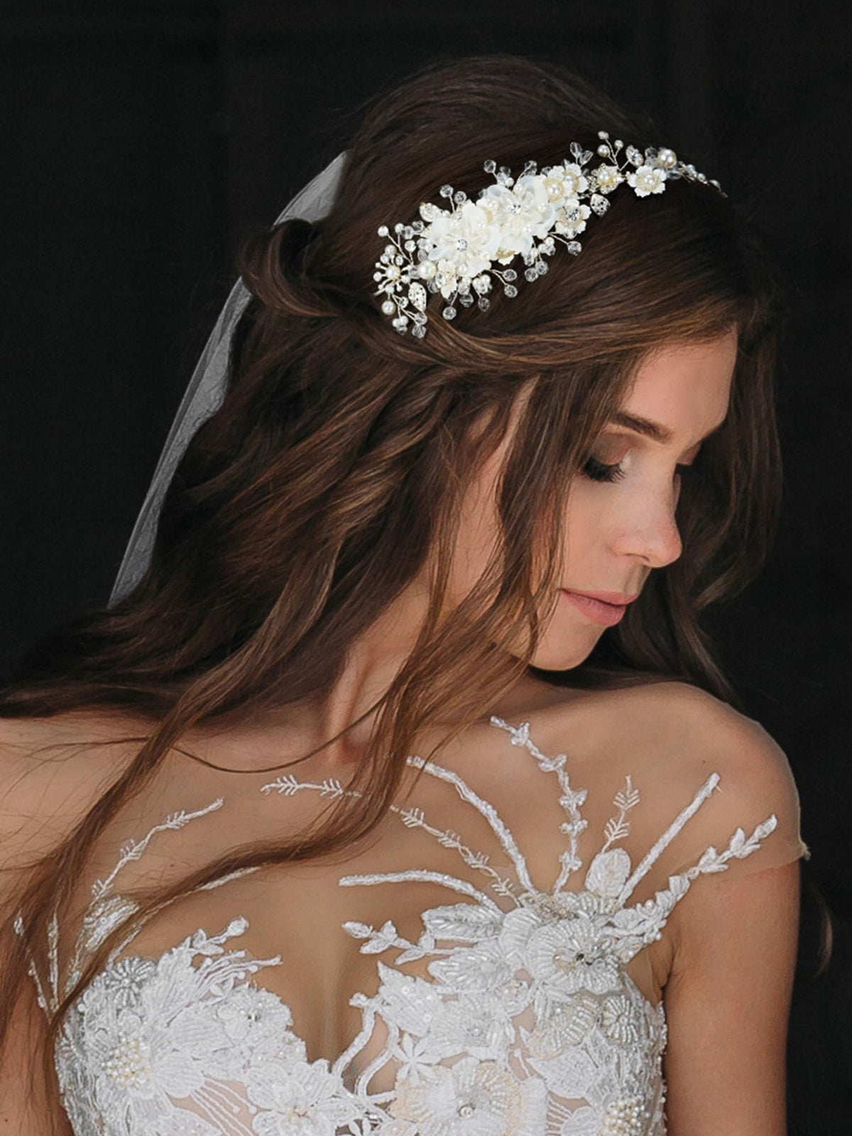 SWEETV flexible headband with bendable wires for versatile wear.
